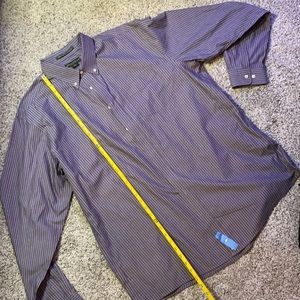 Eddie Bauer long sleeve shirt XL tall TXL excellent condition cotton